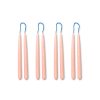 Ferm Living Bougeoirs, Photophores | Bougie Longue Dipped Cire Rose / Set De 8 - H 15 Cm - Ferm Living