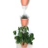 Compagnie Pots Et Plantes | Support Mural Xpot Bois / Pour 4 Pots De Fleurs Ou Etageres - H 200 Cm - Compagnie