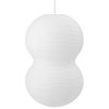 Normann Copenhagen Suspensions | Abat-Jour Puff Twist Papier Blanc / Papier De Riz - O 50 X H 90 Cm - Normann Copenhagen