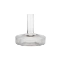 Ferm Living Carafes Et Decanteurs | Decanteur Ripple Verre Transparent / Decanteur - 1,1 Litre - Ferm Living