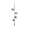 Bolia Suspensions | Suspension Orb Lounge Verre Noir / Verticale - L 41 X H 116 Cm - Bolia