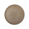 Bloomingville Plateaux Et Plats De Service | Plateau Noria Ceramique Marron / Gres - O 32 Cm - Bloomingville