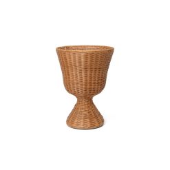 Ferm Living Pots Et Plantes | Cache-Pot Agnes Bas Fibre Vegetale / Rotin - O 33 X H 45 Cm - Ferm Living