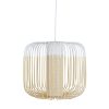 Forestier Suspensions | Suspension Bamboo Light M Bois Blanc / H 40 X O 45 Cm - Forestier