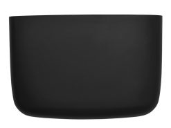 Normann Copenhagen Paniers Et Petits Rangements | Rangement Mural Pocket 4 Plastique Noir / L 28 X H 19 Cm - Normann Copenhagen