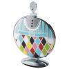 Alessi Plateaux Et Plats De Service | Plateau Fatman Multicolore Metal / Pliable - L 47,2 Cm - 3 Etages - Alessi