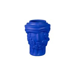 Seletti Vases | Vase Magna Graecia - Man Ceramique Bleu / H 33 Cm - Terre Cuite - Seletti