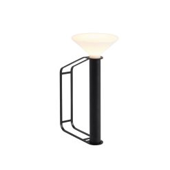 Muuto Luminaires D'Exterieur | Lampe Exterieur Sans Fil Rechargeable Piton Metal Noir - Muuto