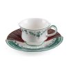 Seletti Tasses Et Mugs | Tasse A Cafe Hybrid Chucuito Ceramique / Set Tasse A Cafe + Soucoupe - Seletti