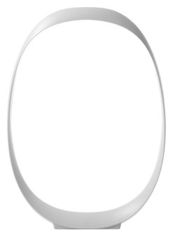 Foscarini Led | Lampe De Table Anisha Grande Led Plastique Blanc / H 46 Cm - Foscarini