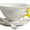 Seletti Tasses Et Mugs | Tasse A The I-Tea Ceramique / Set Tasse + Soucoupe + Cuillere - Seletti