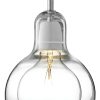 &tradition Suspensions | Suspension Mega Bulb Verre Transparent / O 18 Cm - &Tradition