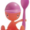 Alessi Sel, Poivre Et Huile | Coquetier Cico Plastique Rose - Alessi