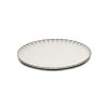 Serax Assiettes | Assiette Inku Ceramique Blanc / O 24 Cm - Gres - Serax