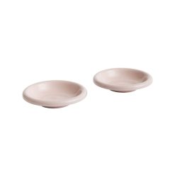 Hay Saladiers, Coupes Et Bols | Bol Barro Ceramique Rose / O 20 X H 4 Cm - Set De 2 - Hay