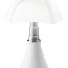 Martinelli Luce Lampes De Table | Lampe De Table Pipistrello Medium Led / H 50 A 62 Cm - Gae Aulenti, 1965 - Martinelli Luce