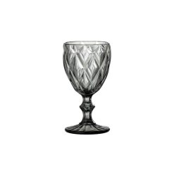 Bloomingville Verres | Verre A Vin Asana Verre Gris / O 9 X H 17 Cm - 32 Cl - Bloomingville