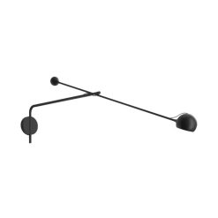 Artemide Appliques | Applique Ixa Led Metal Gris / L 110 Cm - Orientable - Artemide