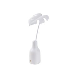 Seletti Lampes Sans Fil | Lampe Sans Fil Rechargeable Leaf Lamp - Delicio Plastique Blanc / Led - Seletti