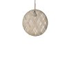 Forestier Suspensions | Suspension Chanpen Diamond Tissu Beige / O 19 Cm - Forestier