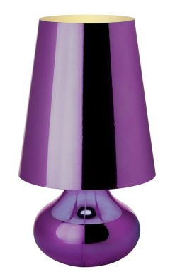 Kartell Lampes De Table | Lampe De Table Cindy Plastique Violet - Kartell