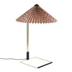 Hay Lampes De Table | Lampe De Table Matin Large Led Tissu / Hay X Liberty - H 52 Cm - Hay