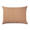 Ferm Living Coussins | Coussin Brown Cotton Tissu Beige / 80 X 60 Cm - Ferm Living