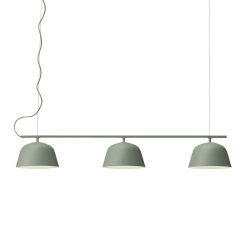 Muuto Suspensions | Suspension Ambit Rail Metal Vert / L 126 Cm - Muuto