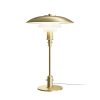 Louis Poulsen Lampes De Table | Lampe De Table Ph 3/2 Verre Or Metal / 1927 - Laiton / Edition Limitee - Louis Poulsen