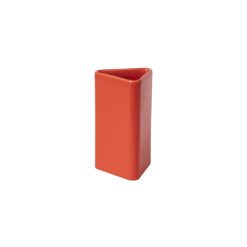 raawii Vases | Vase Canvas Small Ceramique Rouge / H 15 Cm - Fait Main - Raawii