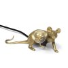 Seletti Kids | Lampe De Table Mouse Lie Down #3 / Souris Allongee Plastique / Cable Usb - Seletti