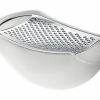 Alessi Ustensiles De Cuisines | Rape Parmenide Plastique Blanc - Alessi