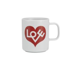 Vitra Tasses Et Mugs | Mug Love Heart Ceramique Rouge / Motif By Alexander Girard (1971) - Vitra