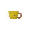 Bloomingville Tasses Et Mugs | Tasse Nini Ceramique Jaune / O 7,5 X H 7 Cm - Gres - Bloomingville