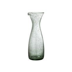 Bloomingville Carafes Et Decanteurs | Carafe Manela Verre Vert / 1,45 L - Verre Souffle - Bloomingville