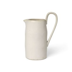 Ferm Living Carafes Et Decanteurs | Carafe Flow Ceramique Blanc / 1 L - Ferm Living