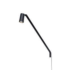 Nemo Lampes De Table | Lampe Untitled Mini Spot Led 2700K Metal Noir / Orientable - Nemo