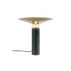 Carpyen Lampes De Table | Lampe De Table Rebound Metal Pierre Vert / O 40 X H 39,4 Cm - Carpyen