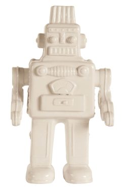 Seletti Objets Deco Et Cadres-Photos | Decoration Memorabilia My Robot Ceramique Blanc / Robot En Porcelaine - Seletti