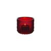 Iittala Bougeoirs, Photophores | Photophore Kastehelmi Verre Rouge / O 7,6 X H 6,4 Cm - Oiva Toikka, 1964 - Iittala