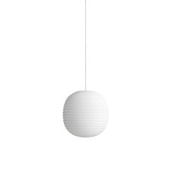 NEW WORKS Suspensions | Suspension Lantern Small Verre Blanc / O 20 Cm - New Works