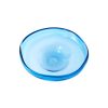 Pols Potten Saladiers, Coupes Et Bols | Coupe Eye Verre Bleu / Large - O 46 X H 9,5 Cm - Pols Potten