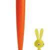 Alessi Nettoyage Et Rangement | Porte-Rouleau Essuie-Tout Bunny And Carrot Plastique Vert - Alessi