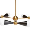 Jonathan Adler Suspensions | Suspension Caracas Metal Or / 6 Sources Lumineuses - Jonathan Adler