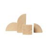 Ferm Living Objets Deco Et Cadres-Photos | Serre-Livres Shape Ceramique / Sculpture - Set 4 Pieces En Argile - Ferm Living