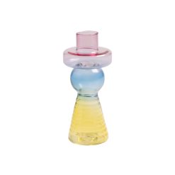 & klevering Bougeoirs, Photophores | Bougeoir Jumble Verre Multicolore / O 6 X H 13,5 Cm - & Klevering