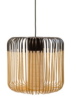 Forestier Suspensions | Suspension D'Exterieur Bamboo Light M Outdoor Bois / H 40 X O 45 Cm - Forestier