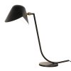 Serge Mouille Lampes De Table | Lampe De Table Antony Metal Noir / 1955 - Serge Mouille