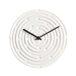 raawii Horloges | Horloge Murale Minos Ceramique Blanc / O 42 Cm - Raawii