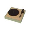 La Bou00eete Concept High Tech | Platine Vinyle Square Bois Naturel / Enceinte Haute Fidelite - La Boite Concept